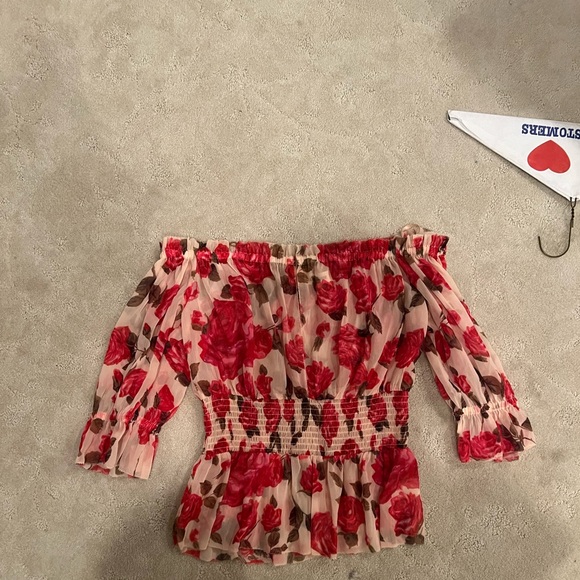 Floral small L’agence top - Picture 3 of 6